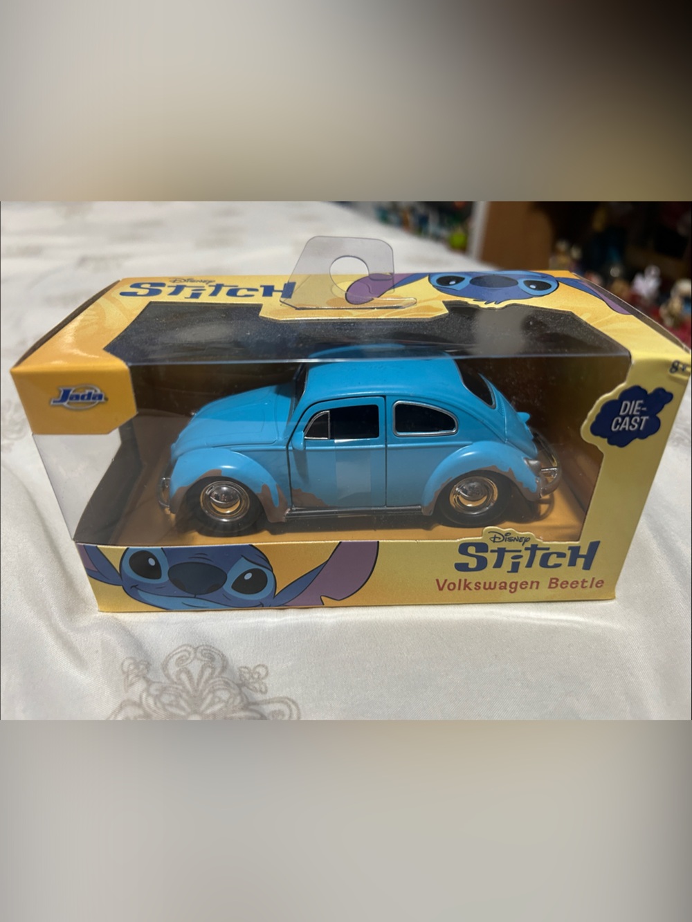 Disney Stitch Volkswagen Beetle Die-Cast Toy Car — Blue